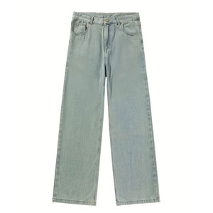 Pantalon Baggy Homme Décontracté Coupe Ample Jambe Droite Streetwear Quotidien Vêtement Bas de Tenue Tendance Vente en Gros - Product Image 1