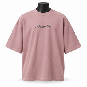 เสื้อยืดสีเขียวฮันเตอร์พรีเมียมเนื้อหนา ปักลายตามสั่ง รับผลิตเสื้อผ้าสตรีทแวร์แฟชั่นผู้ชาย ขายส่ง - Product Image 6