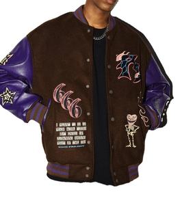 เสื้อแจ็คเก็ตวาร์ซิตี้ผู้ชายแบบลำลองสั่งทำพิเศษ คอตั้ง คุณภาพพรีเมียม มีให้เลือกหลายสี - Product Image 5