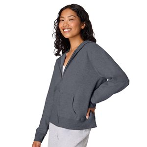 Sudadera Deportiva para Mujer, Otoño-Invierno, con Cierre Completo, Holgada, Lisa, para Fitness, con Bolsillos - Product Image 6