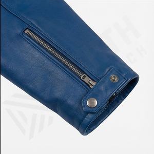 Chaqueta de Motociclista de Cuero Genuino para Hombre de la Mejor Calidad, Nueva Colección de Invierno, Chaquetas de Motocicleta con Protecciones Desmontables Personalizadas - Product Image 6