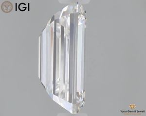 ห้องปฏิบัติการ CVD เพชร1.00 CT มรกตเจียระไนแบบเพชรที่สมบูรณ์แบบสี F 6.92มม. VS1ความคมชัดได้รับการรับรอง IGI หินที่มีความแม่นยำสำหรับเครื่องประดับสุดหรู - Product Image 3