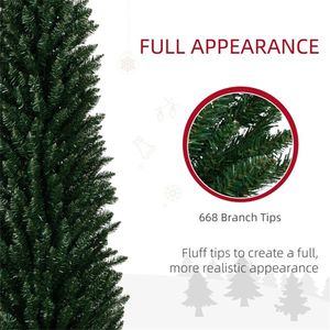 Albero di Natale a Batteria da 2,4 m (8 piedi) 300 cm in PET e PVC Personalizzabile Pieghevole di Alta Qualità per Decorazioni Domestiche ed Esterne - Product Image 6
