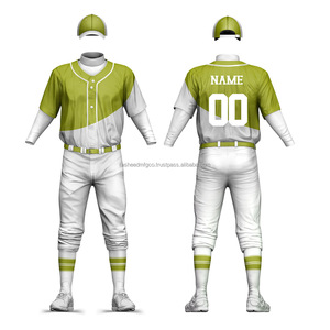 ชุดกีฬาเบสบอลสำหรับผู้ชายชุดเสื้อทีมออกแบบโลโก้ได้ตามต้องการ - Product Image 1