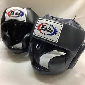 หมวกป้องกันศีรษะสำหรับชกมวย Fairtex สีขาว คุณภาพพรีเมียม ผลิตตามสั่ง ทำจากหนังแท้ ป้องกันใบหน้าสำหรับคิกบ็อกซิ่ง หมวกชกมวยแบบสั่งทำพิเศษ - Product Image 6