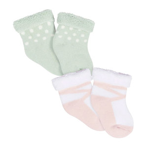 Calcetines de bebé antideslizantes de algodón suave y cálido, ajuste flexible, calzado cómodo para gatear, caminar temprano, tiempo de juego y actividades diarias - Product Image 1