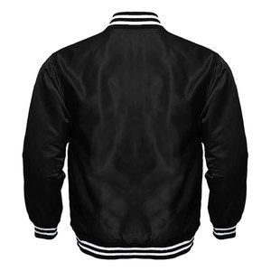 Chaqueta Varsity Transpirable de Poliéster Alpha Kappa Sorority para Mujer, Chaqueta Bomber de Béisbol Personalizada con Letras de Fraternidad Griega en Satén - Product Image 4