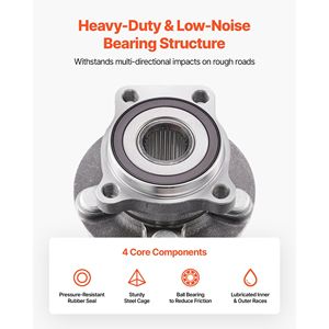 2 Pezzi Cuscinetto Mozzo Ruota Anteriore Premium per Subaru Forester 2.5i Convenience Limited W 2014 - Product Image 4