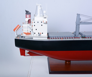 Maquette de navire porte-conteneurs à engrenages, réplique artisanale en bois écologique pour exposition et collection, 132Lx21.5Wx39H cm - Product Image 3