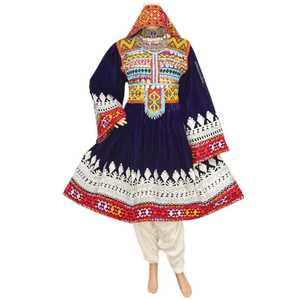 Vestido Afgano Kochi al por Mayor, Vestido Tradicional Tribal Banjara Vintage de Alta Calidad, Estilo Afgano/Pakistaní, para Fiestas, por AM Impex - Product Image 1