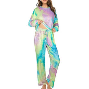 Conjunto de Pijama de Invierno para Mujer, Cómodo, de Alta Calidad, Cintura Elástica, Transpirable, de Secado Rápido, en Oferta - Product Image 3