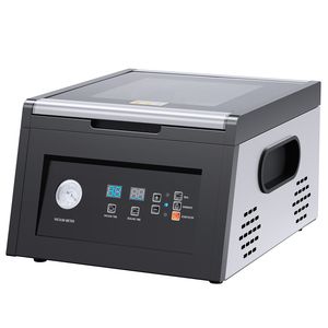 Sigillatrice Sottovuoto Compatta da 380W per Alimenti Umidi e Carne, Macchina per Confezionamento Sacchetti da 11,5 Pollici, Pompa a Vuoto a Campana, Design Robusto e Potente - Product Image 1