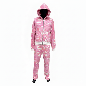 Survêtement homme streetwear imprimé numériquement sur toute la surface, motif camouflage, prix bas, disponible en plusieurs couleurs - Product Image 3