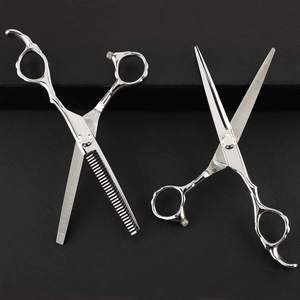 Ciseaux de coiffure 6'' en acier inoxydable JP, ensemble de ciseaux de barbier professionnels pour la coupe de cheveux, avec sac inclus - Product Image 4
