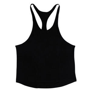 Wholesale Custom Logo Cotton Running <b>Singlet</b> Muscle Athletic Shirts Sleeveless Fitness Wear Workout <b>Men</b> Gym Tank Top <b>For</b> <b>Men</b> - Product Image 2
