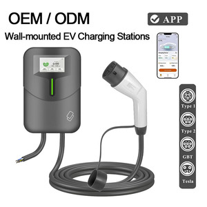 ZSWINNER ST-E309 7kW/11kW/22kW Station de recharge murale pour véhicules électriques Type 2 Contrôle intelligent par application Recharge rapide en extérieur Nouveau - Product Image 6