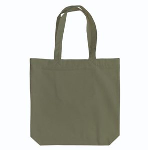 Bolsa de Mano de Algodón Reciclado Lisa |   Bolsa de Compras Reutilizable y Ecológica para Mujer |   Bolsa de Transporte Ligera para Viajes Diarios - Product Image 2
