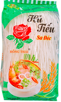 Vermicelles de riz séchés de marque Sa Dec, 100% Vietnam Hong Thai, qualité supérieure, 400g, OEM ODM, vente en gros, faible MOQ, emballage en sac
