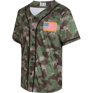 เสื้อเบสบอลสำหรับการแข่งขันระดับพรีเมียมจากโรงงานผลิตชุดทีม - Product Image 1