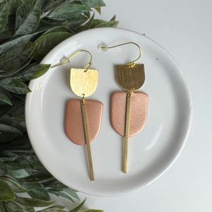 Handmade Designer <b>Resin</b> <b>Earrings</b> Luxury Finish Artistic Craftsmanship Modern Fashion Styling Durable Crystal Accessories RR - Product Image 4