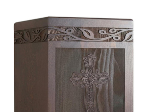 Urnes funéraires en bois pour cendres humaines adultes, personnalisables - Product Image 5