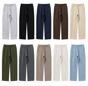 Jogging en coton sur mesure pour marques de mode, pantalons de survêtement oversize pour marques de vêtements américaines, tailles S M L XL. - Product Image 5