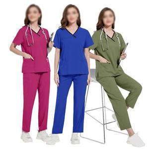 Tenues de travail pour femmes, uniformes de soins infirmiers, accessoires de beauté, vêtements de travail aux couleurs vives - Product Image 4