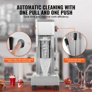 Frullatore Commerciale ad Alta Velocità 750W 1740RPM, Macchina per Gelato con Frusta in Acciaio Inox 304 a Manico Lungo per Mescolare e Miscelare Gelati - Product Image 5