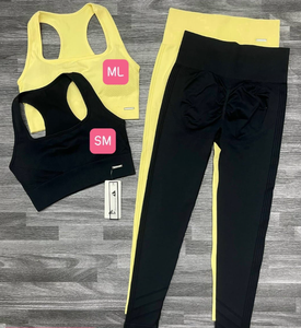 Conjunto de Yoga de Tallas Grandes Más Vendido para Entrenamiento - Top y Pantalones Deportivos - Ropa de Gimnasio para Mujer de Algodón y Spandex, Resistente al Viento - Product Image 4