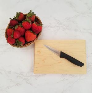 Tabla de Cortar de Madera Ecológica Hecha a Mano, Tabla de Cocina Resistente para Preparación de Alimentos con Acabado de Grano de Madera Natural - Product Image 4