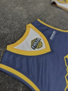 Quick-drying Custom Logo Basketball Jerseys with <b>Shorts</b> Soft Breathable Anti-Bacterial 100% <b>Polyester</b> Uniforms - Product Image 3