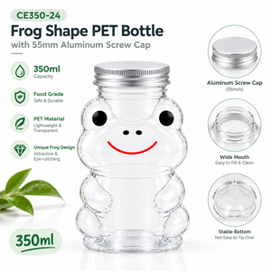 ขวด PET ขนาด 500 มล. สำหรับเครื่องดื่มอัดลมและน้ำผลไม้ พร้อมฝาขนาด 55 มม. บรรจุภัณฑ์แบบขายส่ง - Product Image 6