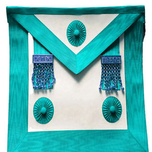 Tablier maçonnique personnalisé du Rite écossais pour ancien maître maçon, Régalia de loge artisanale, Fabricant en gros OEM ODM - Product Image 4