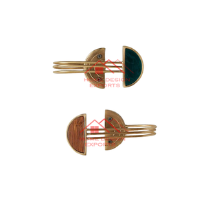 Accesorios de decoración de pared de diseño personalizado éxito de ventas al por mayor toallero acabado dorado diseño moderno - Product Image 2