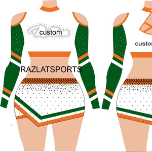 Costumes pour femmes, uniformes de cheerleading, ensembles de danse pour boîtes de nuit, vêtements de fête, uniformes personnalisés de majorettes et de cheerleaders - Product Image 1
