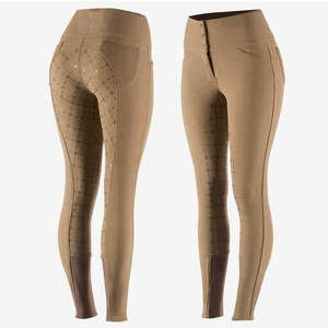 Legging d'équitation pour femme, coupe ajustée, qualité professionnelle, prix de gros - Product Image 6