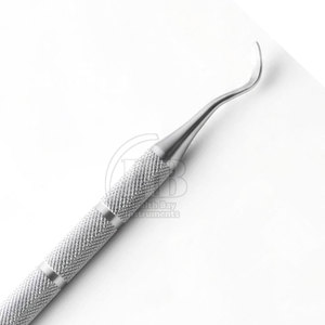 Curettes chirurgicales dentaires manuelles en acier inoxydable, instruments de soins parodontaux de précision, chirurgie buccale, nettoyage, réutilisables, ergonomiques - Product Image 5