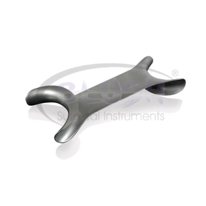 Dental Cheek Retractor Intraoral Single Ended 4.5" Ortho Lip Tongue Mouth Opener German Stainless Steel By <b>Blush</b> Surgical - Product Image 3