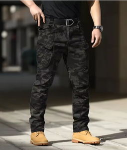 Pantalones Cargo Tácticos para Hombre, Clásicos para Senderismo y Trekking al Aire Libre, Pantalones Joggers Tácticos para Hombre, Pantalones con Múltiples Bolsillos - Product Image 1