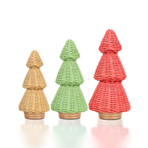 Árbol de Navidad decorativo de ratán natural Handwicker, mini árboles de Navidad, precio al por mayor desde Vietnam - Product Image 2