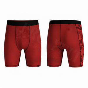 MMA Martial Arts Clothing Manufacturer OEM ODM Compression Shorts Premium Quality Personalized Customized Logo Shorts - Product Image 2