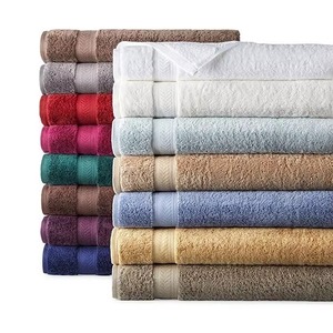 Premium Absorbent <b>Bath</b> <b>Towel</b> Heavy GSM Soft Cotton Quick Dry Smooth Texture Wholesale OEM Manufacturing Solid Color Terry Cloth - Product Image 4