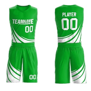 Conjunto de Uniforme de Baloncesto Transpirable de Poliéster con Impresión Personalizada para Hombres, Mujeres y Adultos, con Logotipo del Equipo, Jersey Antibacterial de Secado Rápido - Product Image 5
