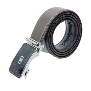 Cinturón de oficina elegante con hebilla negra para hombre, cinturón de primera calidad, duradero, cómodo, ajustable, accesorios de moda, diseño clásico - Product Image 1