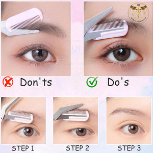 Premium Curved Eyebrow Scissors Stainless Steel Beauty Care Trimming <b>Makeup</b> <b>Tool</b> For Online Sale - Product Image 5