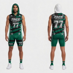 ชุดเสื้อฟุตบอลทีม 7 คน แบบมีโลโก้สั่งทำพิเศษสำหรับผู้ใหญ่ - ชุดยูนิฟอร์มฤดูร้อนระบายอากาศได้ดี ป้องกันแบคทีเรีย ไซส์ใหญ่ - Product Image 5
