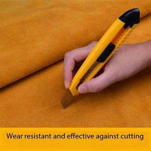 High Quality Heavy-Duty Industrial <b>Cow</b> Split Leather Welder Apron Protective Features Premium Quality - Product Image 6