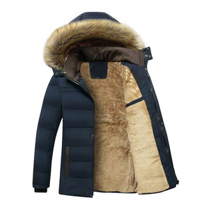 Warm Coated Winter <b>Parka</b> <b>Jacket</b> Custom <b>Waterproof</b> Men's Lined <b>Jackets</b> Hooded Insulated Durable Outdoor Cold Weather Winter Coat - Product Image 1