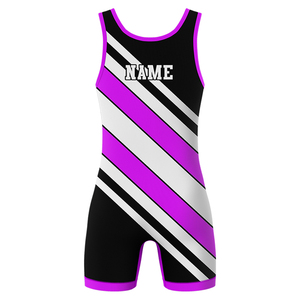 Combinaison de lutte pour jeunes filles et garçons, 100% polyester, sans manches, combinaison d'entraînement de lutte pour hommes - Product Image 5