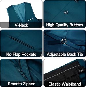 Single Breasted Plain Pink Color Men Suit <b>Blazer</b> <b>Set</b> 3 Piece For Gentleman Dress Formal Office Use Business Pant Coat Breathable - Product Image 6